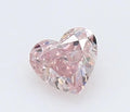 0.17ct Heart Natural Diamond (Colour Fancy Pink, Clarity SI2, Cut EX, GIA Certified)